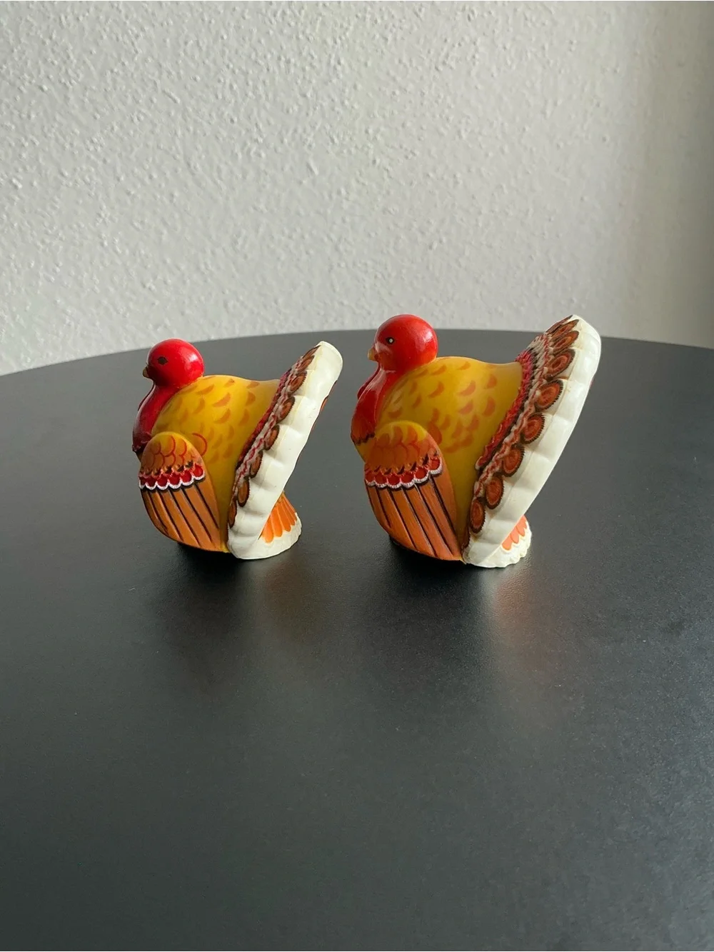Hallmark Thanksgiving Turkey Figurines Set of 2, 3x2 Fall Décor 🦃🍂